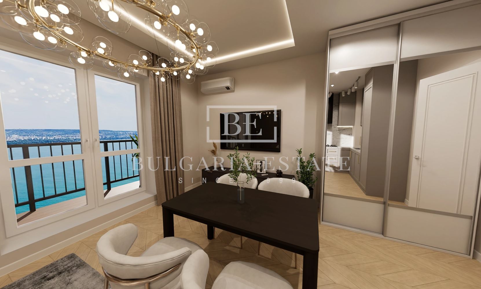 Direct from Builder - 1-bedroom Apartment, South, 47 sq. m. - Perfect Investment - 0