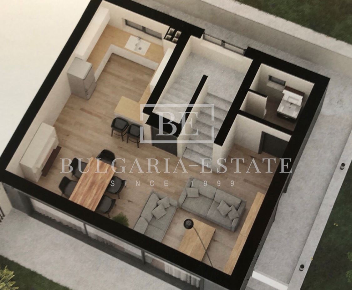 Новый трехэтажный дом со двором в Манастирском хребте - 0