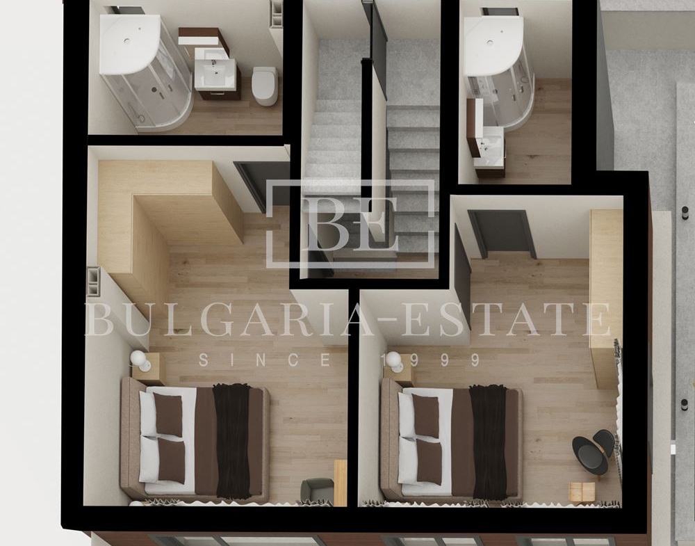 Нова триетажна къща с двор в Манастирски рид - 0