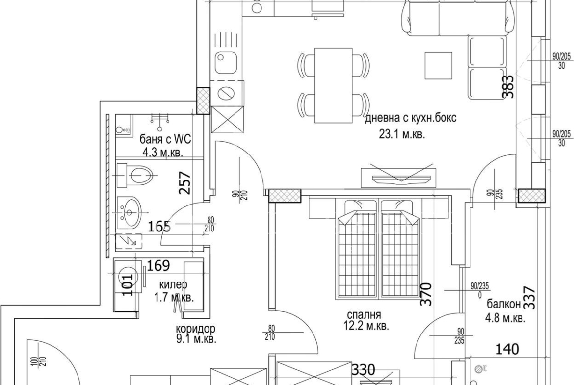 🟩 Двустаен апартамент в Кайсиева градина – директно от строителя, без комисионна! - 0