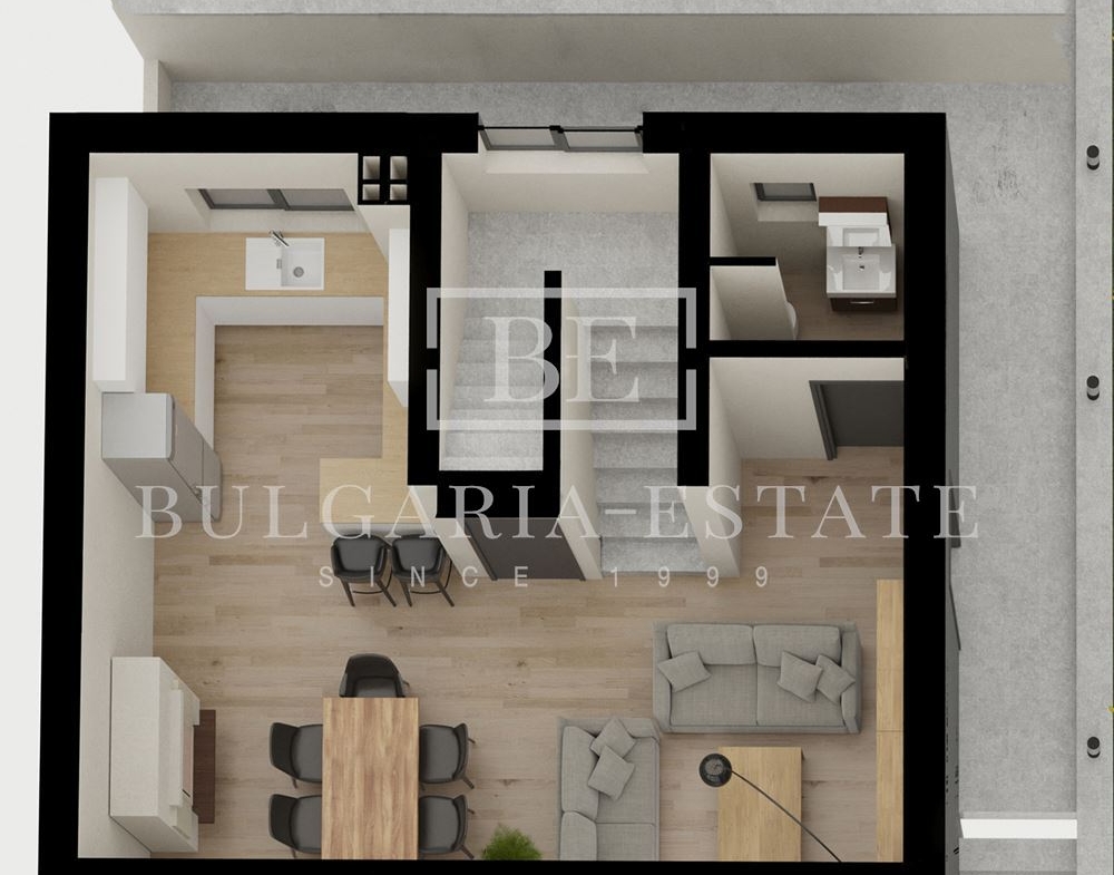 Къща 199 кв.м с 300 кв.м двор и 2 паркоместа – Манастирски рид - 0