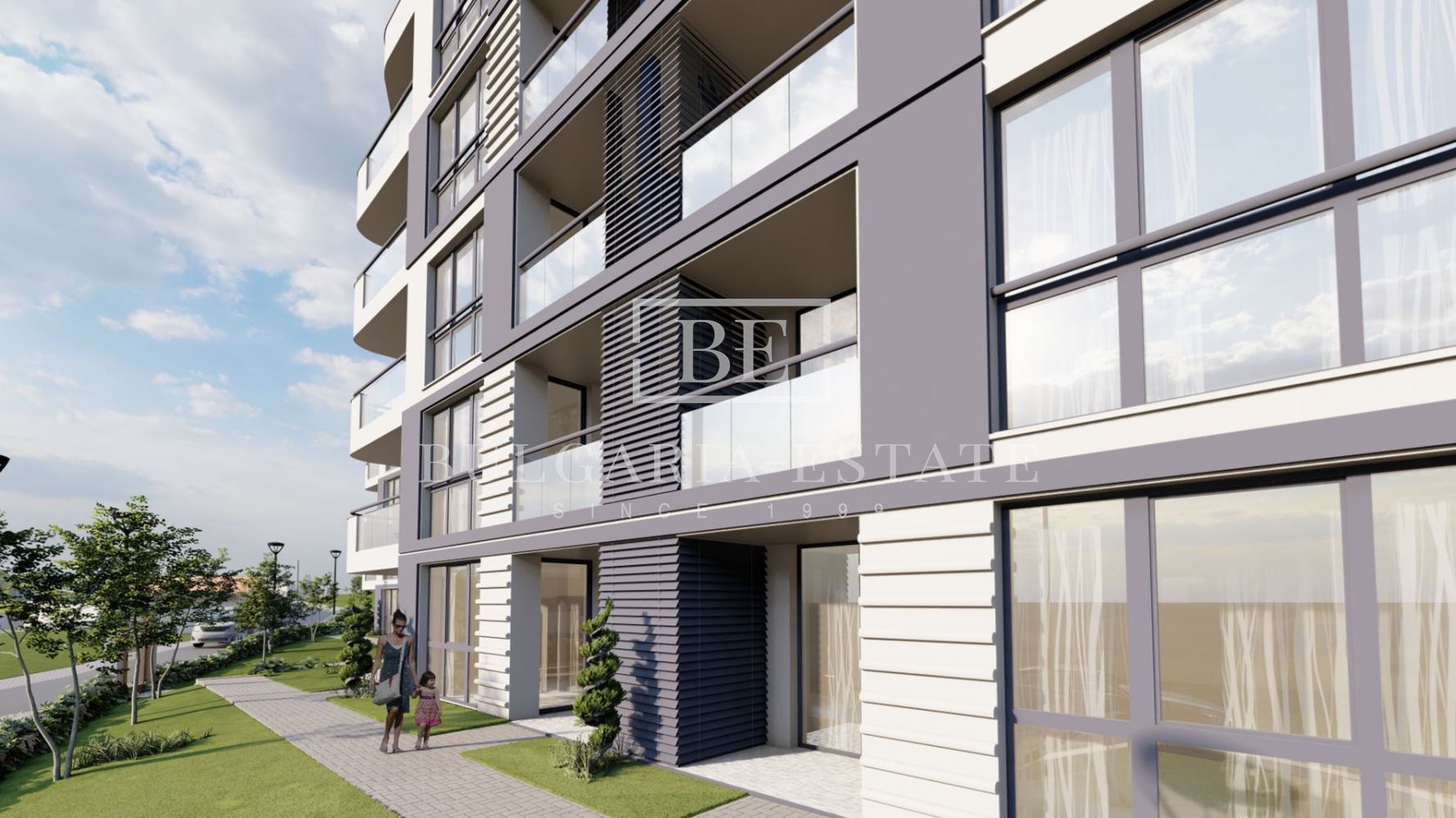 Светъл 2-стаен апартамент в нова сграда в кв. Виница, Варна - 0