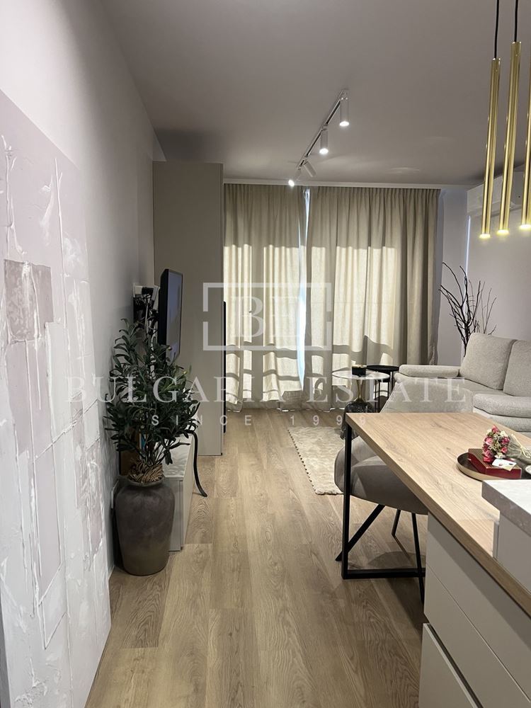 БЪЛГАРИЯ ЕСТЕЙТ представя стилен 1-стаен апартамент под наем в кв. Виница - 0