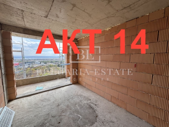 ANGEBOT OHNE ANALOGIE! ACT 14 - Südliche Einzimmerwohnung mit Panorama in einem modernen Gebäude - gr. Varna - 0
