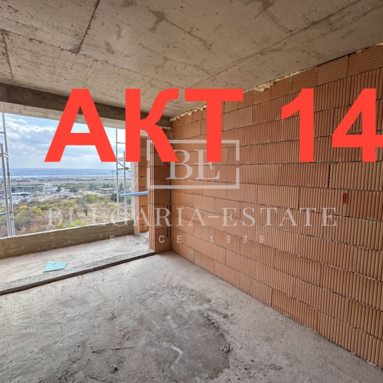 ОФЕРТА БЕЗ АНАЛОГ! АКТ 14 - Южен двустаен апартамент с панорама в модерна сграда – гр. Варна - 0