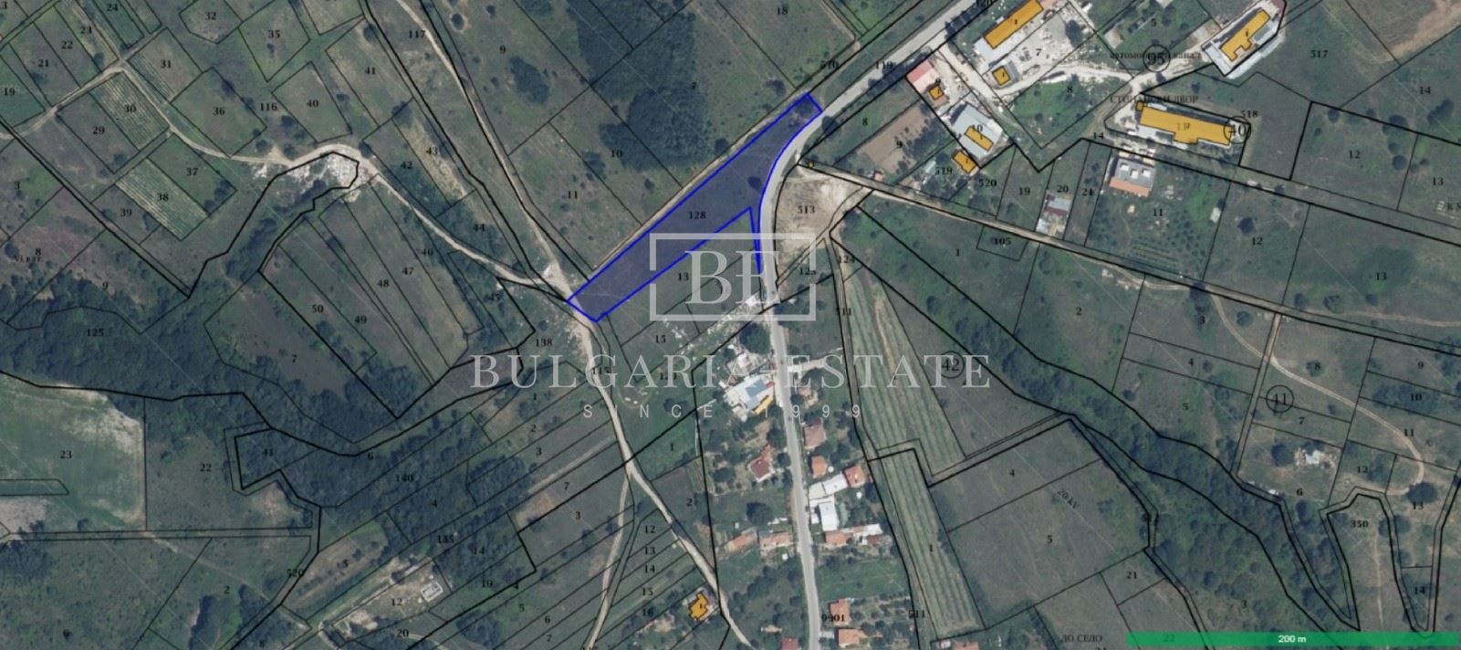 парцел с пуп и готова партида - 4500 кв. м. на 15 км. от Варна - 0