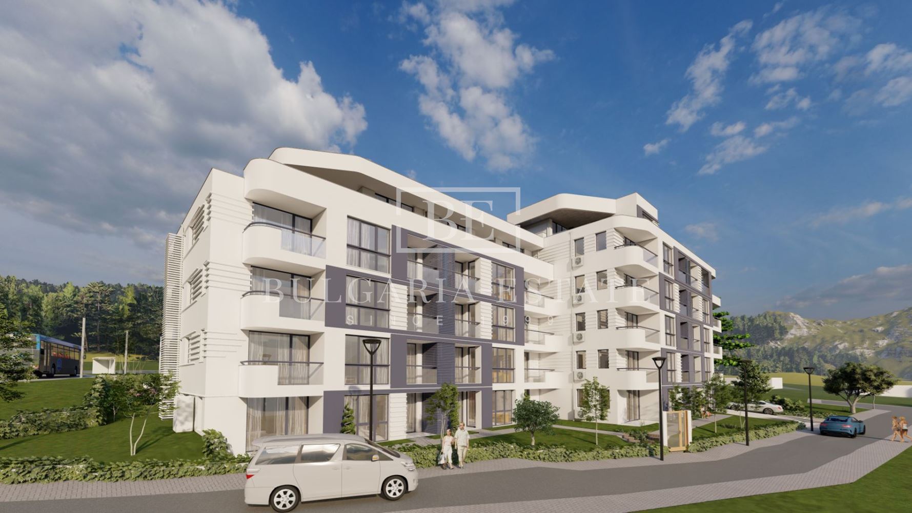 Светъл 2-стаен апартамент в нова сграда в кв. Виница, Варна - 0