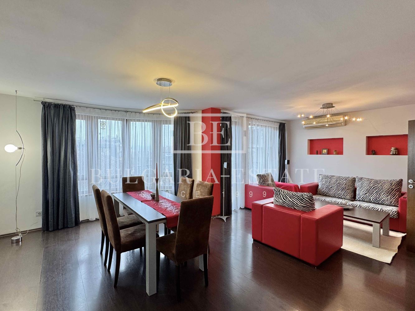 Luxuriöse Zwei-Zimmer-Wohnung zur Miete in Griechisch Mahala - ul. „Graf Ignatiev“ - 0