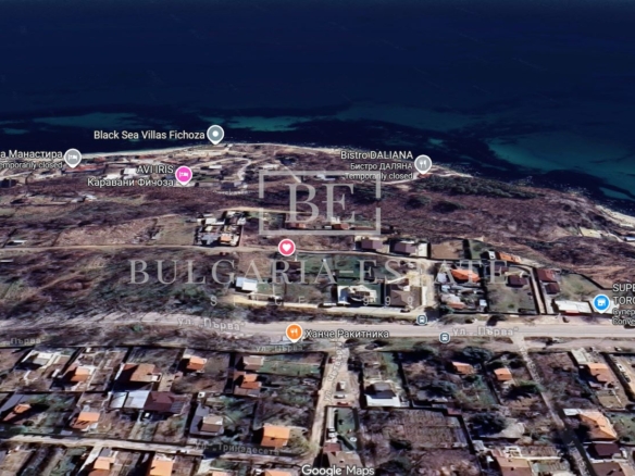 УПИ - 511 кв.м., ТОК, ВОДА, РАЗРЕШИТЕЛНО ЗА СТРОЕЖ, м-т Прибой - 0