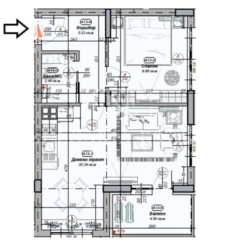 🏡 One bedroom apartment with panorama - Breeze, act 16, turn key - 0