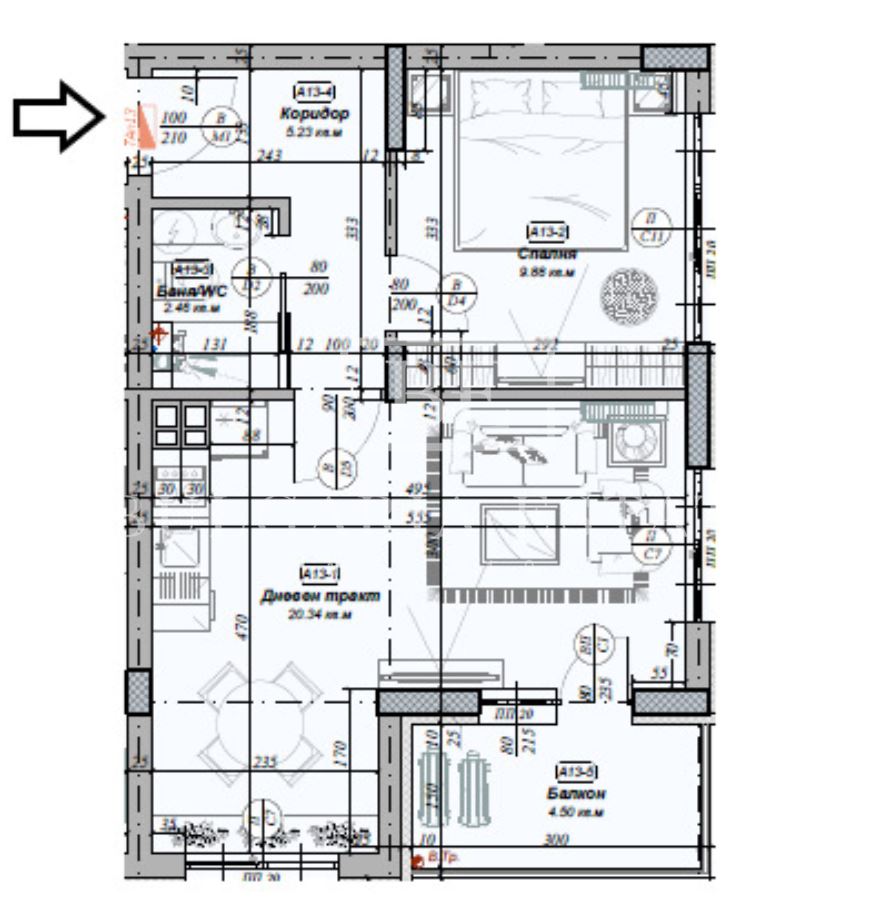 🏡 One bedroom apartment with panorama - Breeze, act 16, turn key - 0