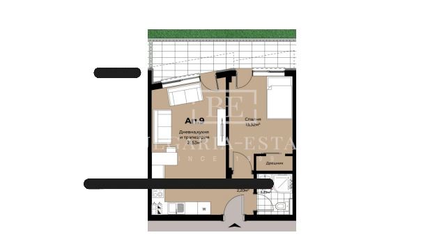 Lovely one bedroom apartment in Pobeda, Act16 - 0