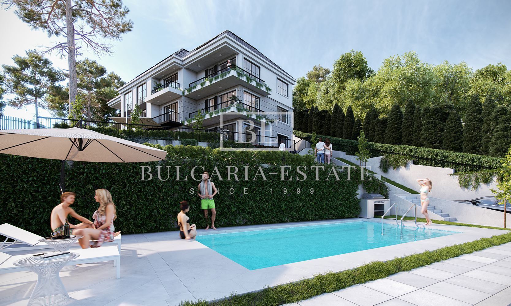 🌊 Двустаен апартамент в бутикова сграда в к.к. Св. Св. Константин и Елена - 0