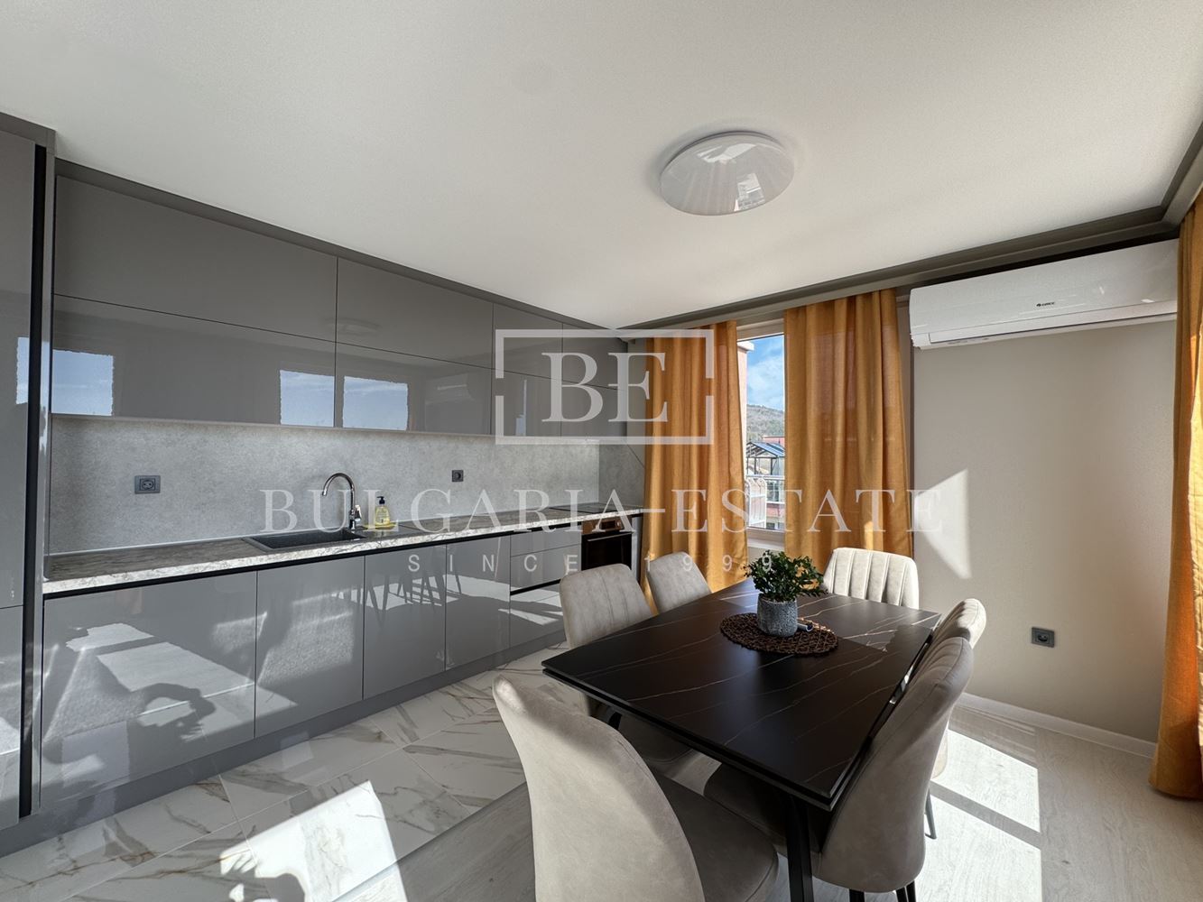 🌞 Луксозен южен пентхаус под наем – 120 кв.м, големи тераси, първи наематели – Виница, Варна - 0