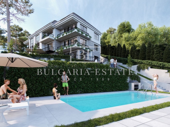 🌊 Тристаен апартамент на етаж 2 в бутикова сграда – к.к. Св. Св. Константин и Елена - 0