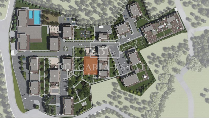 Просторен тристаен апартамент с лятна градина и нескриваема морска панорама в бутиков затворен комплекс от България Естейт - 0