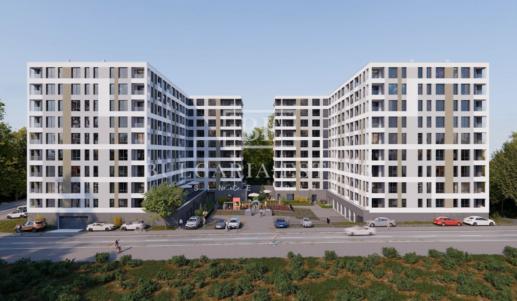 Двустаен апартамент в нова сграда – Кайсиева градина, Варна, среден етаж (4/9), отлична схема на плащане - 0