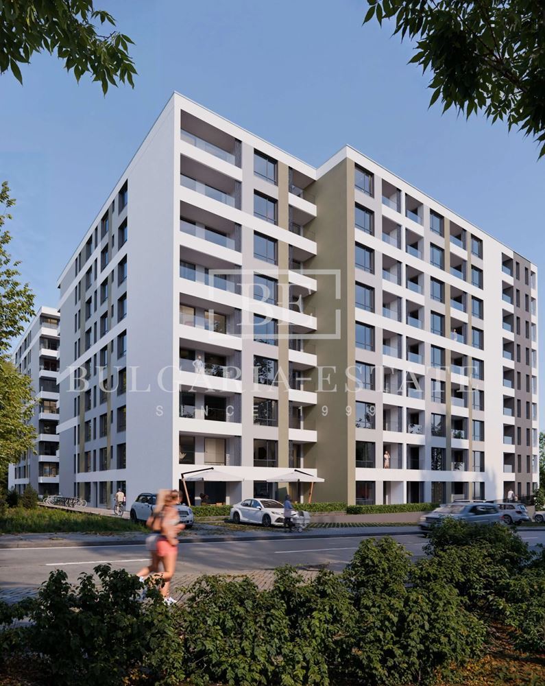 Двустаен апартамент в нова сграда – Кайсиева градина, Варна, среден етаж (4/9), отлична схема на плащане - 0