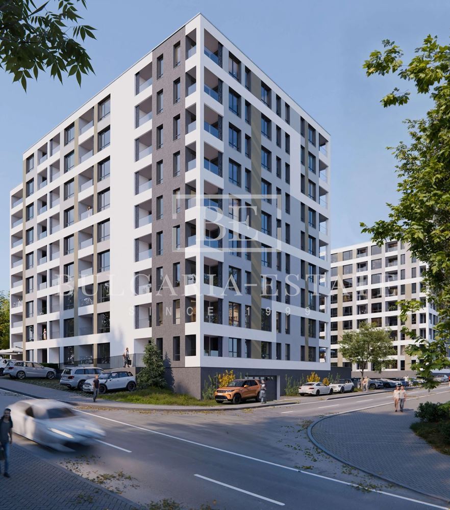 Двустаен апартамент в нова сграда – Кайсиева градина, Варна, среден етаж (4/9), отлична схема на плащане - 0