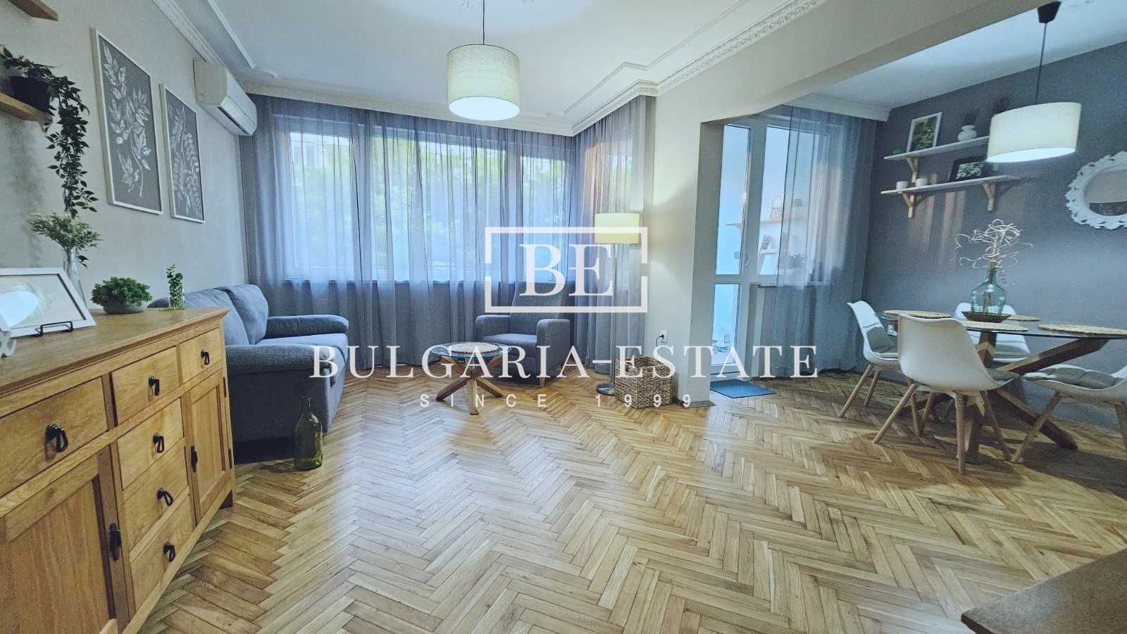 Тристаен апартамент под наем – напълно обзаведен, след основен ремонт - 0