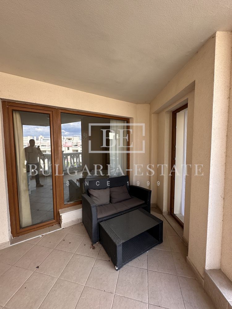 🏖️ Spacious one-bedroom flat with a huge terrace and a parking space at South Bay Residence, Asparuhovo – Varna. - 0